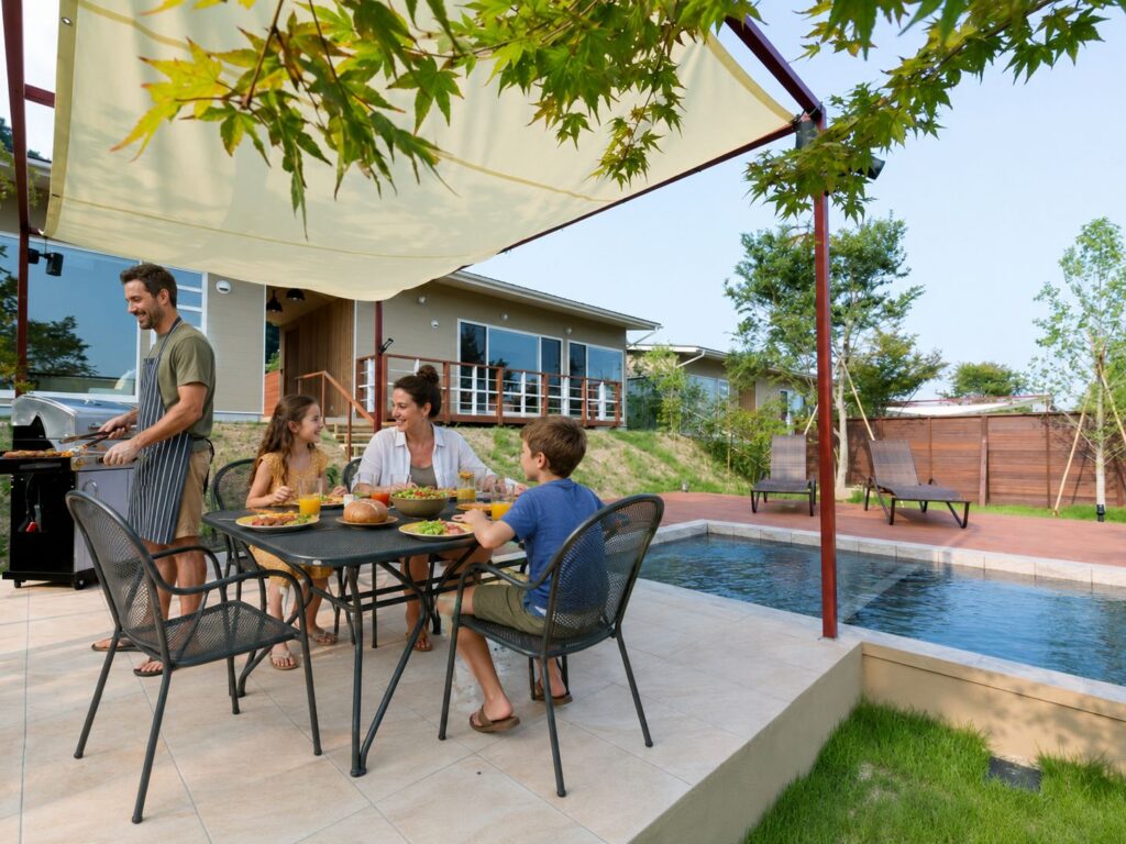 A Family BBQ Getaway