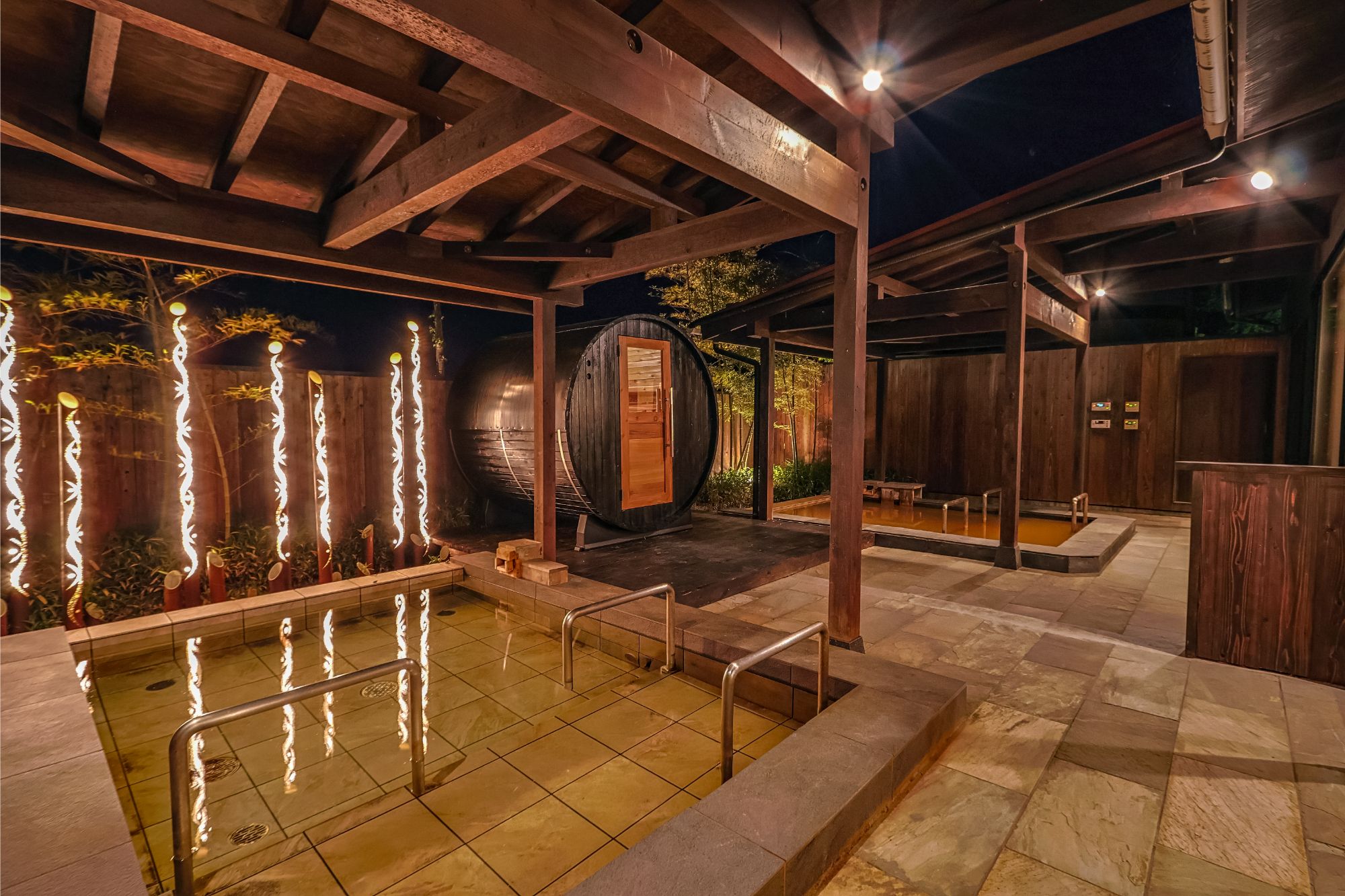 Relaxation lounge after the bath